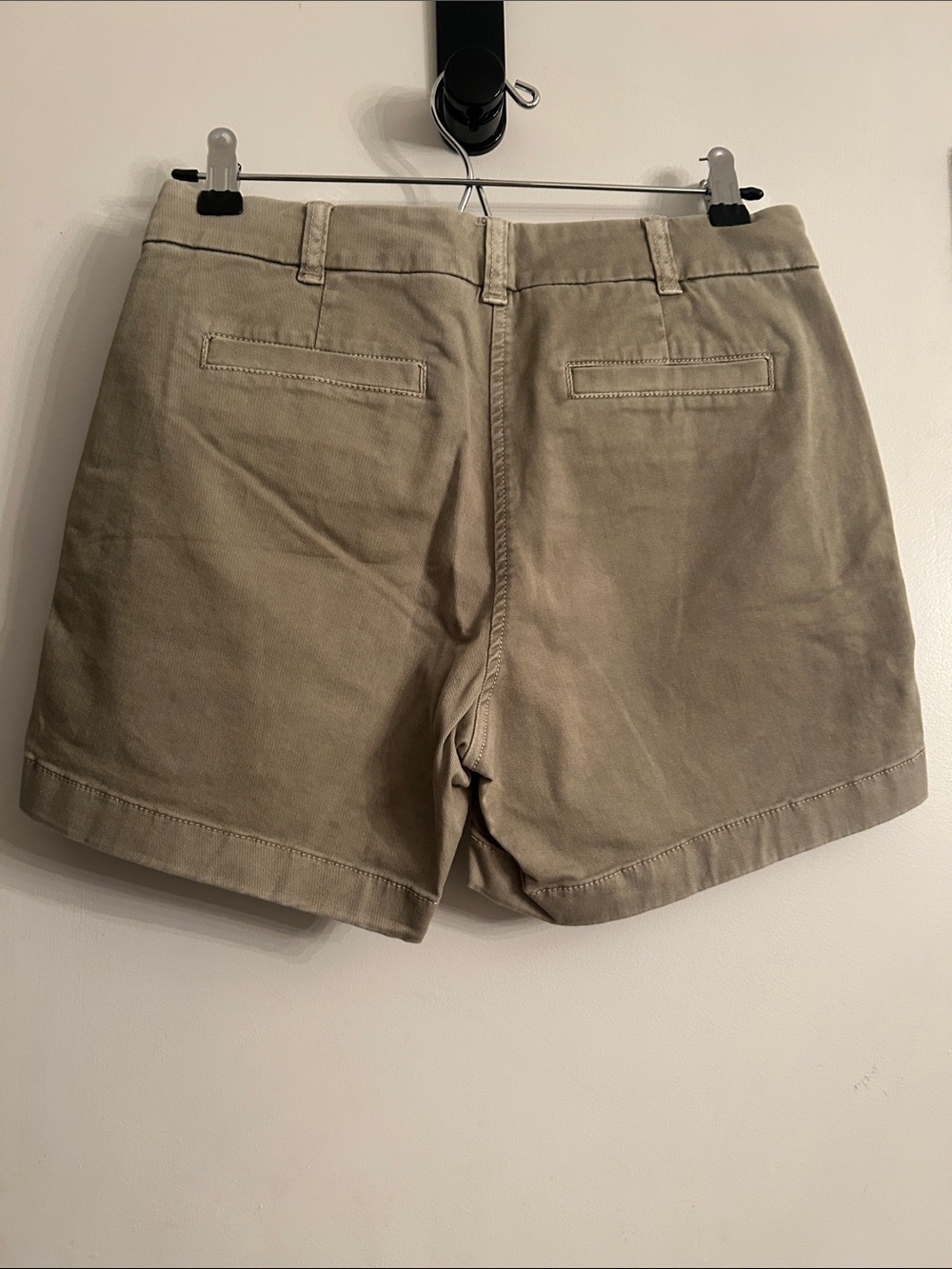 J. Crew Olive Cotton Chino Bermuda Shorts - Picture 2 of 13